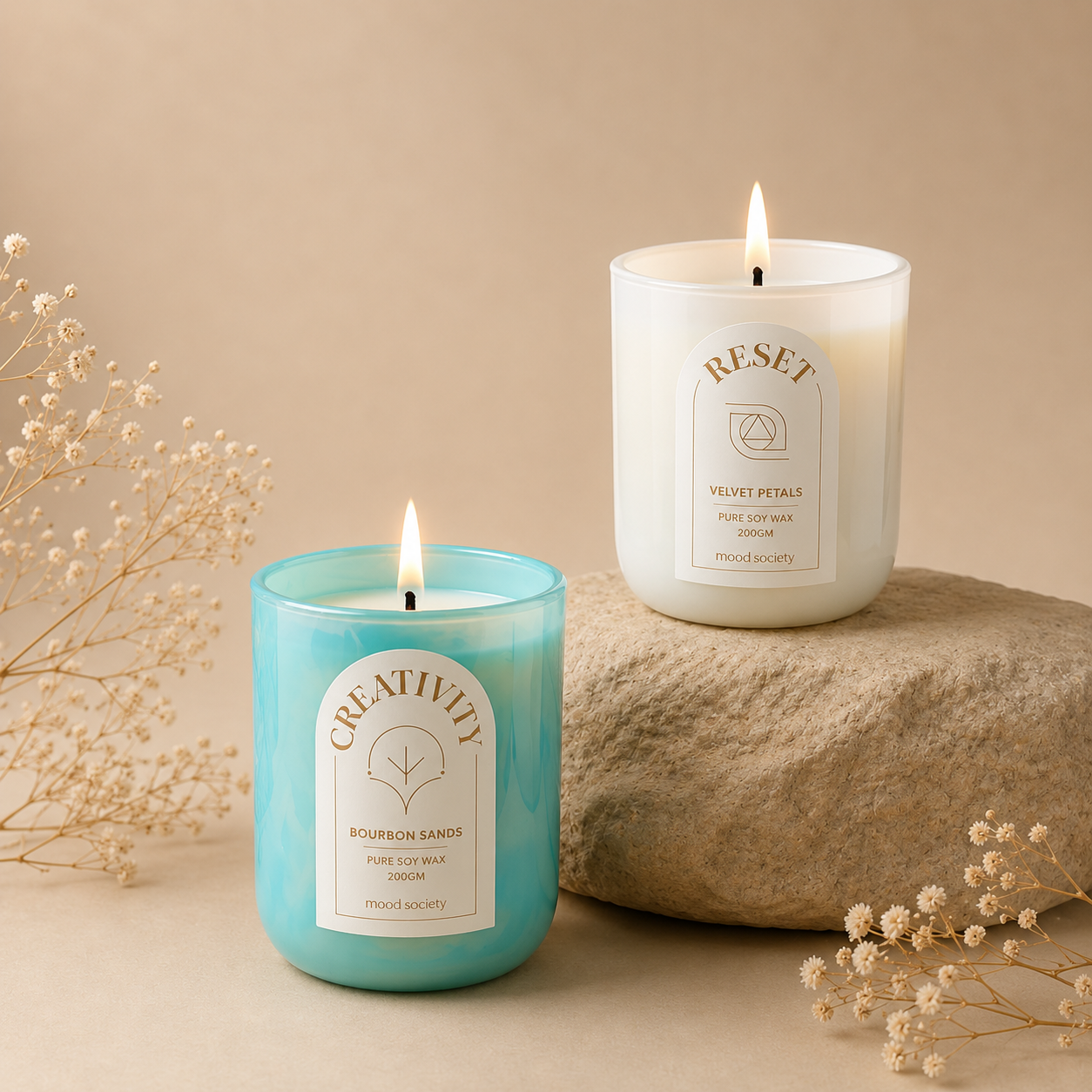 Set of 2 Candles - Light This When Collection
