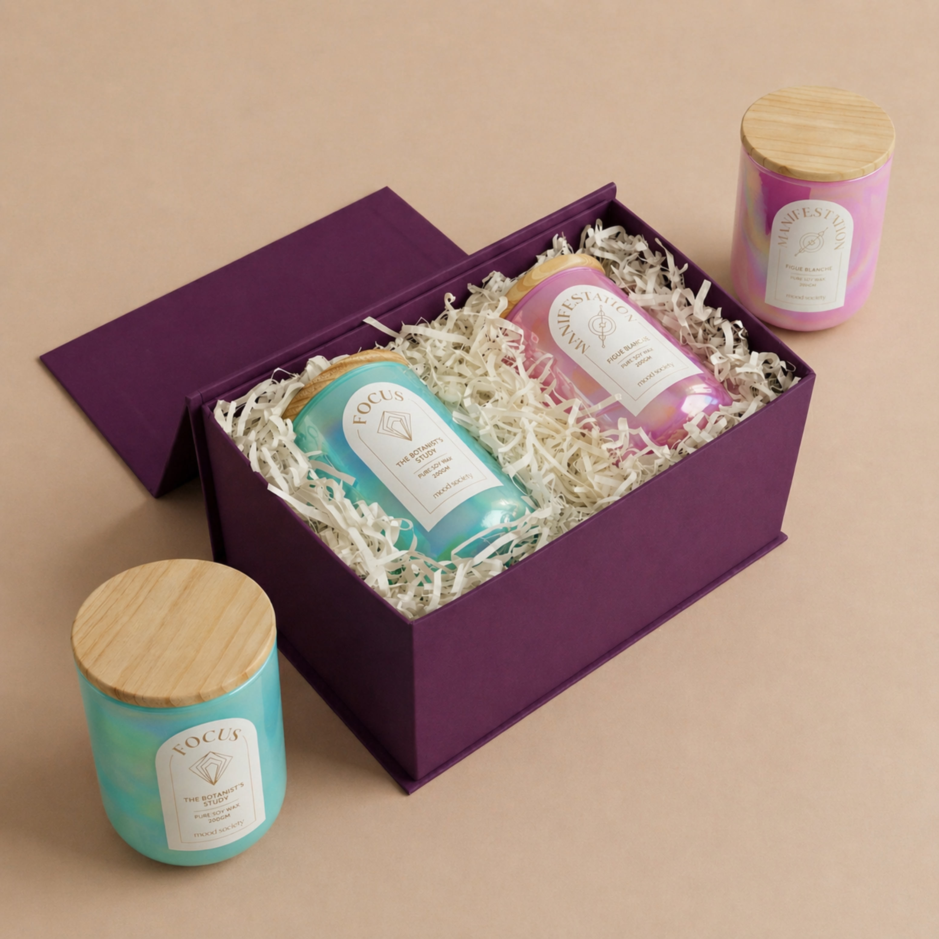 Manifestation & Focus Scented Candle Gift Box