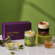 Midnight Queen & Whiskey Sour Candle Gift Box