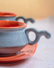 Modo Cup & Saucer Set of 2