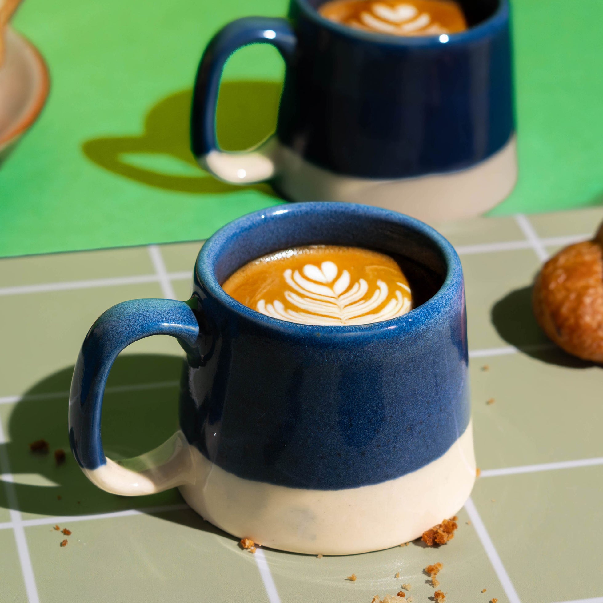 Indigo Drip Cup image 2