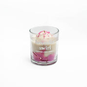 Lavender Swirl Candle