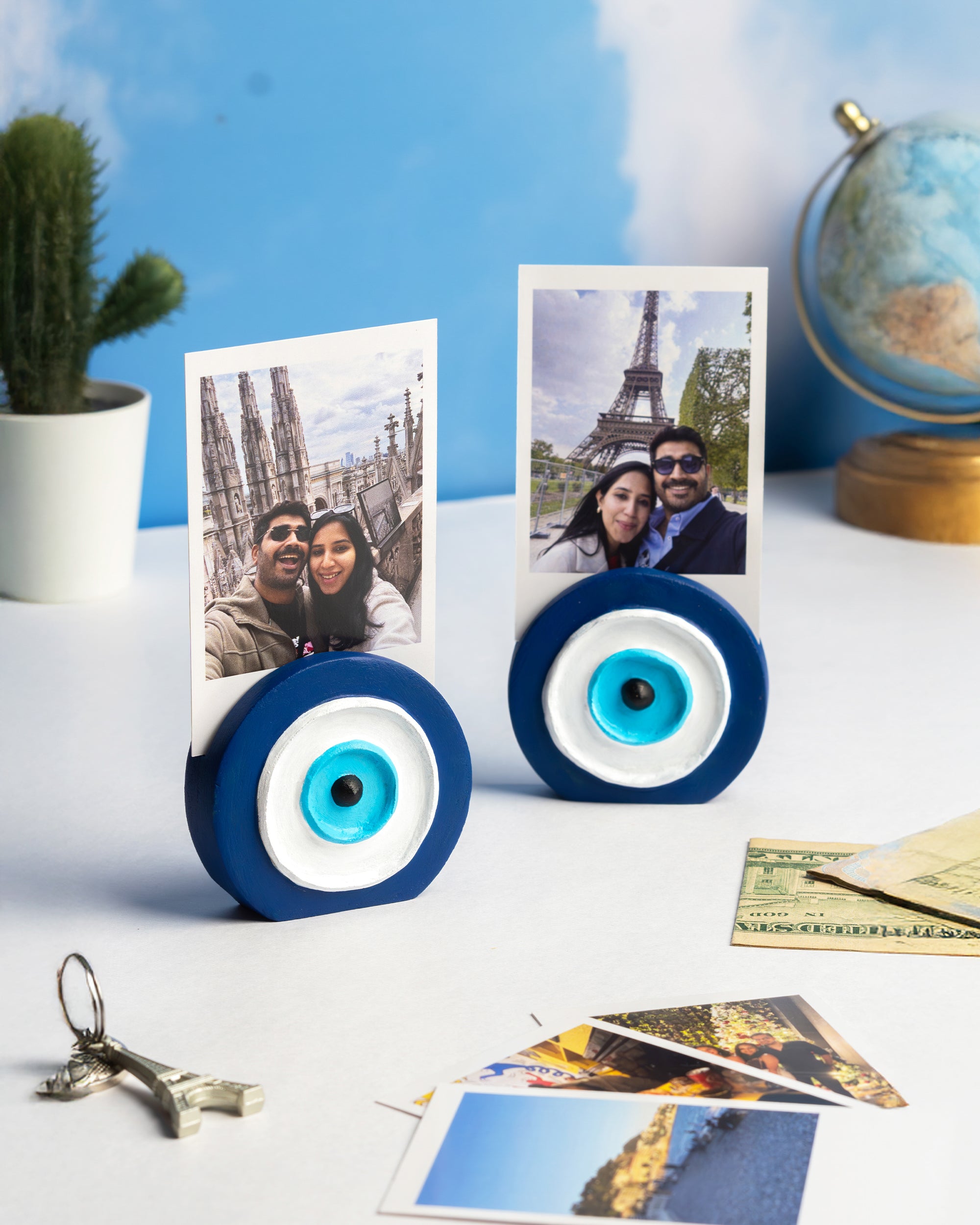 Evil Eye Photograph Holder - Set of 2