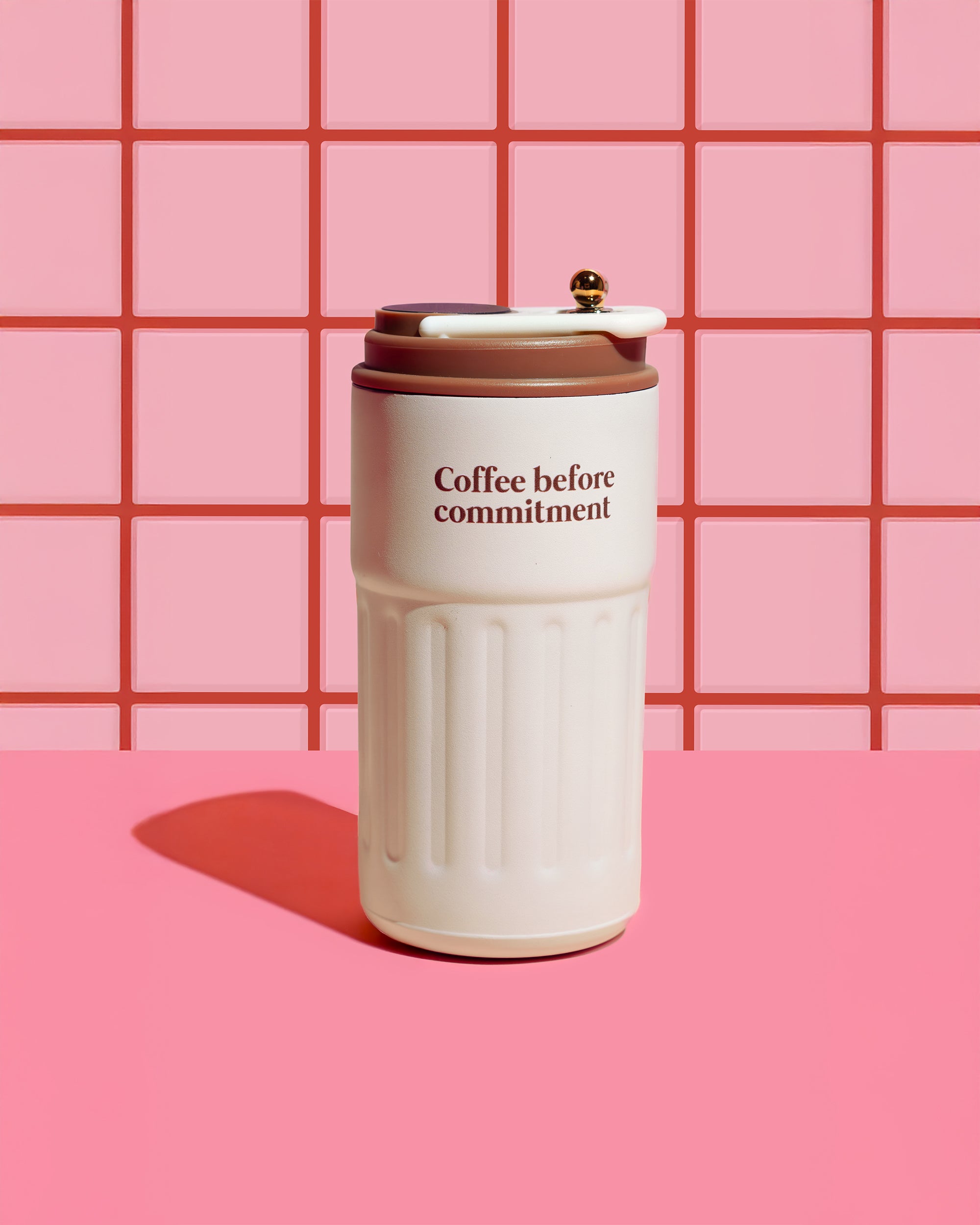 Coffee Before Commitment Flask
