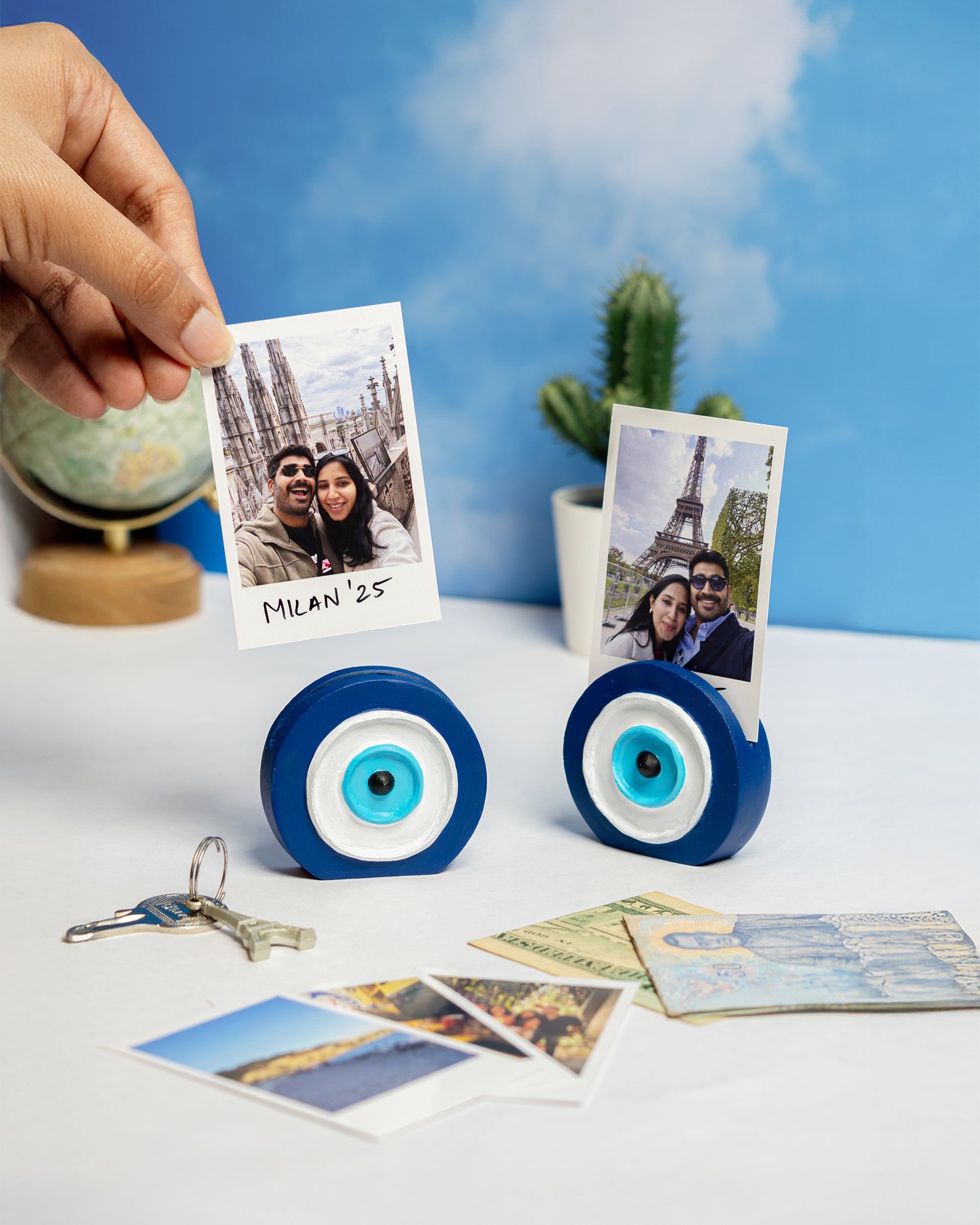 Evil Eye Photograph Holder - Set of 2