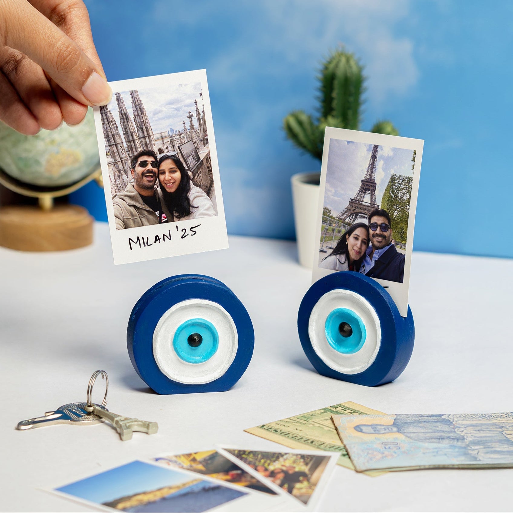Evil Eye/Nazar Photo Holder thumbnail 2