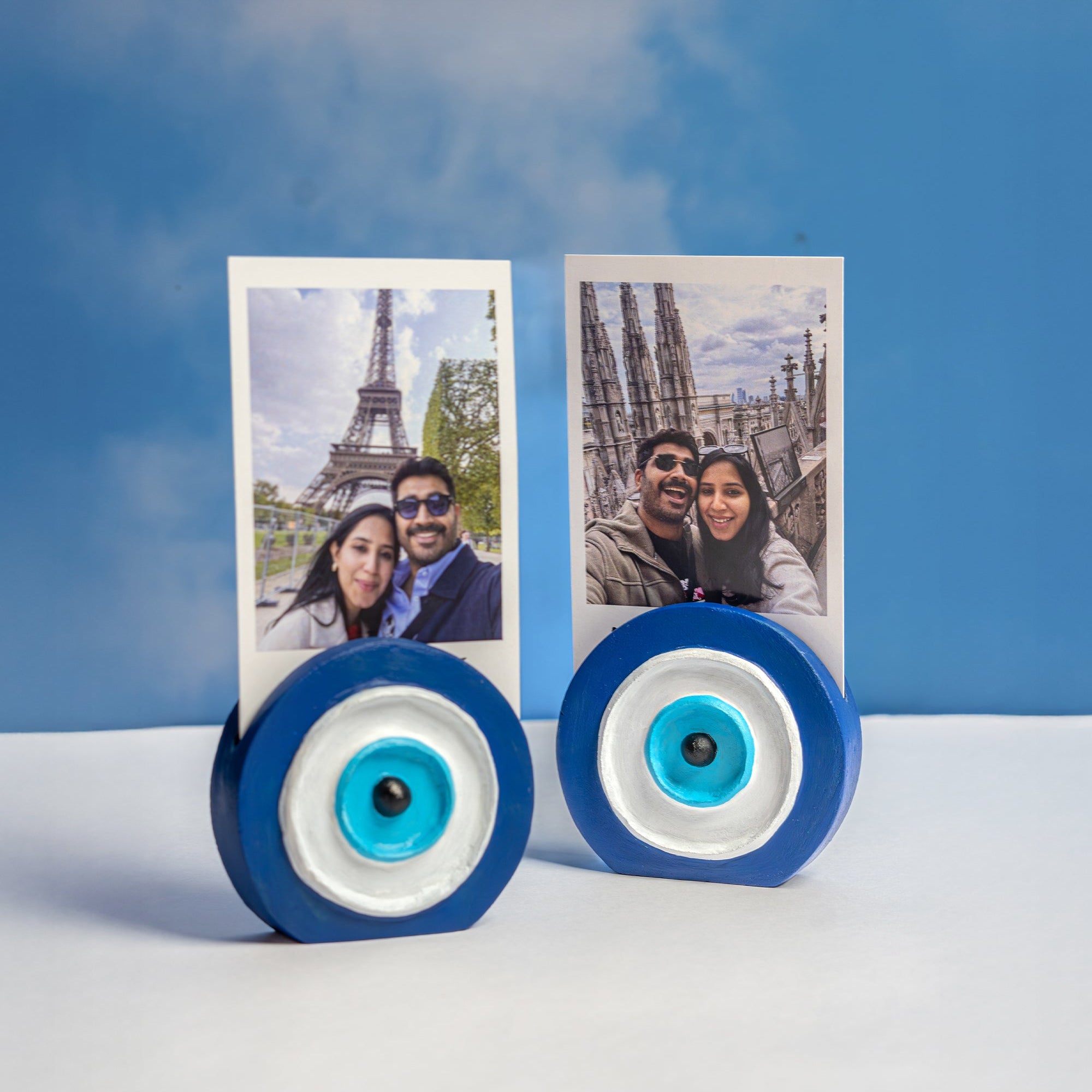 Evil Eye/Nazar Photo Holder - Set of 2