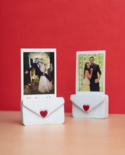 Heart Mail Holder - Set of 2